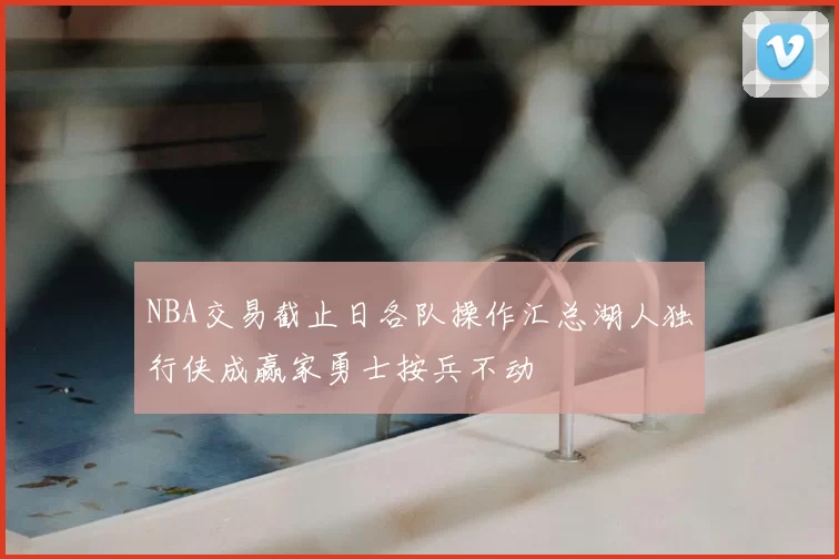 NBA交易截止日各队操作汇总湖人独行侠成赢家勇士按兵不动