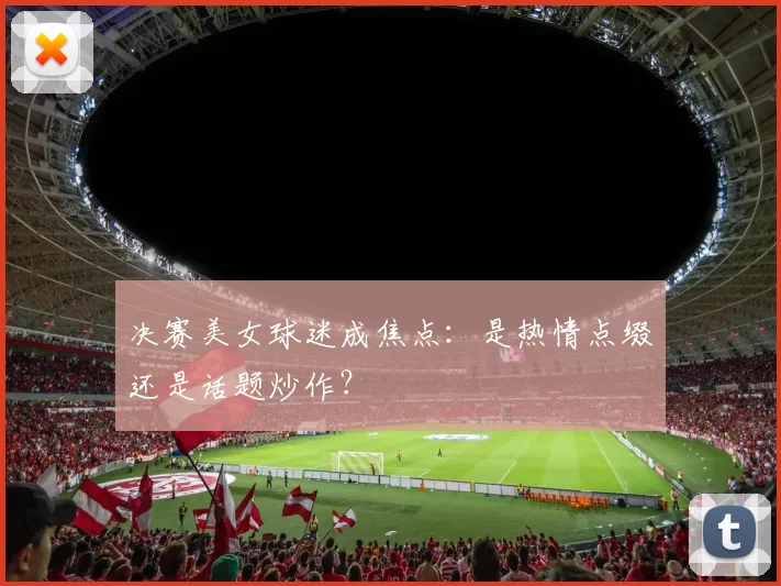 决赛美女球迷成焦点：是热情点缀还是话题炒作？