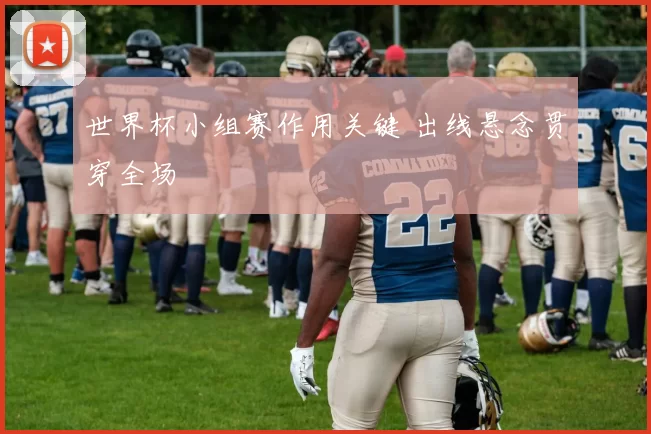 世界杯小组赛作用关键 出线悬念贯穿全场